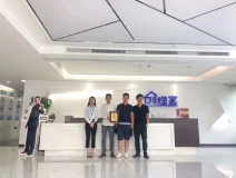 熱烈祝賀倪總、秦總、周總簽約創綠家寧波市區級代理！