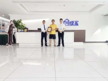 熱烈祝賀劉總左總簽約創綠家云南省臨滄市區級代理!