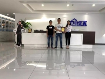 熱烈祝賀陽(yáng)總簽約創(chuàng)綠家四川省瀘州市區(qū)級(jí)代理!