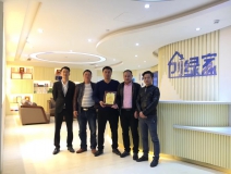 熱烈祝賀周總簽約創(chuàng)綠家鷹潭市區(qū)級代理!