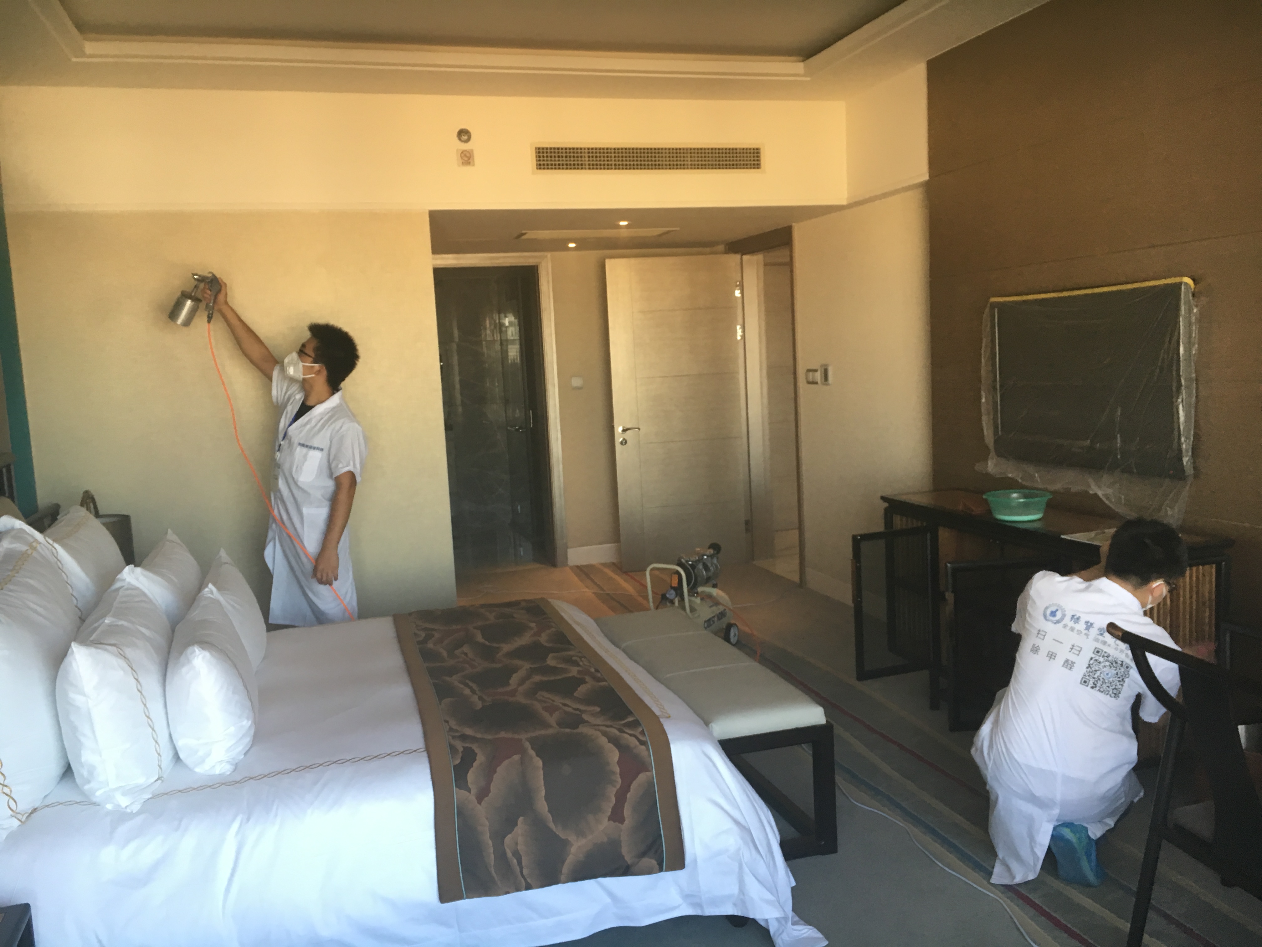 預(yù)約除甲醛公司進(jìn)行上門甲醛治理，一點都不難！